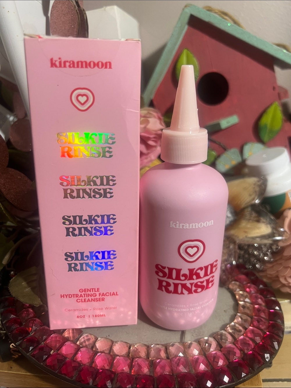 Kiramoon Silkie Rinse - Hydrating Face Cleanser - Full Size - 6 Oz - NIB Sealed